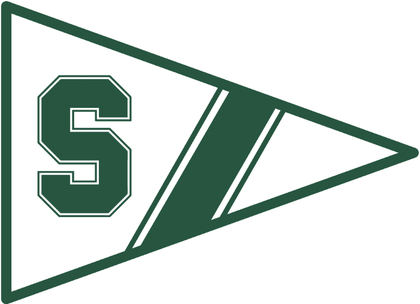 Burgee of Stevenson School sailing.